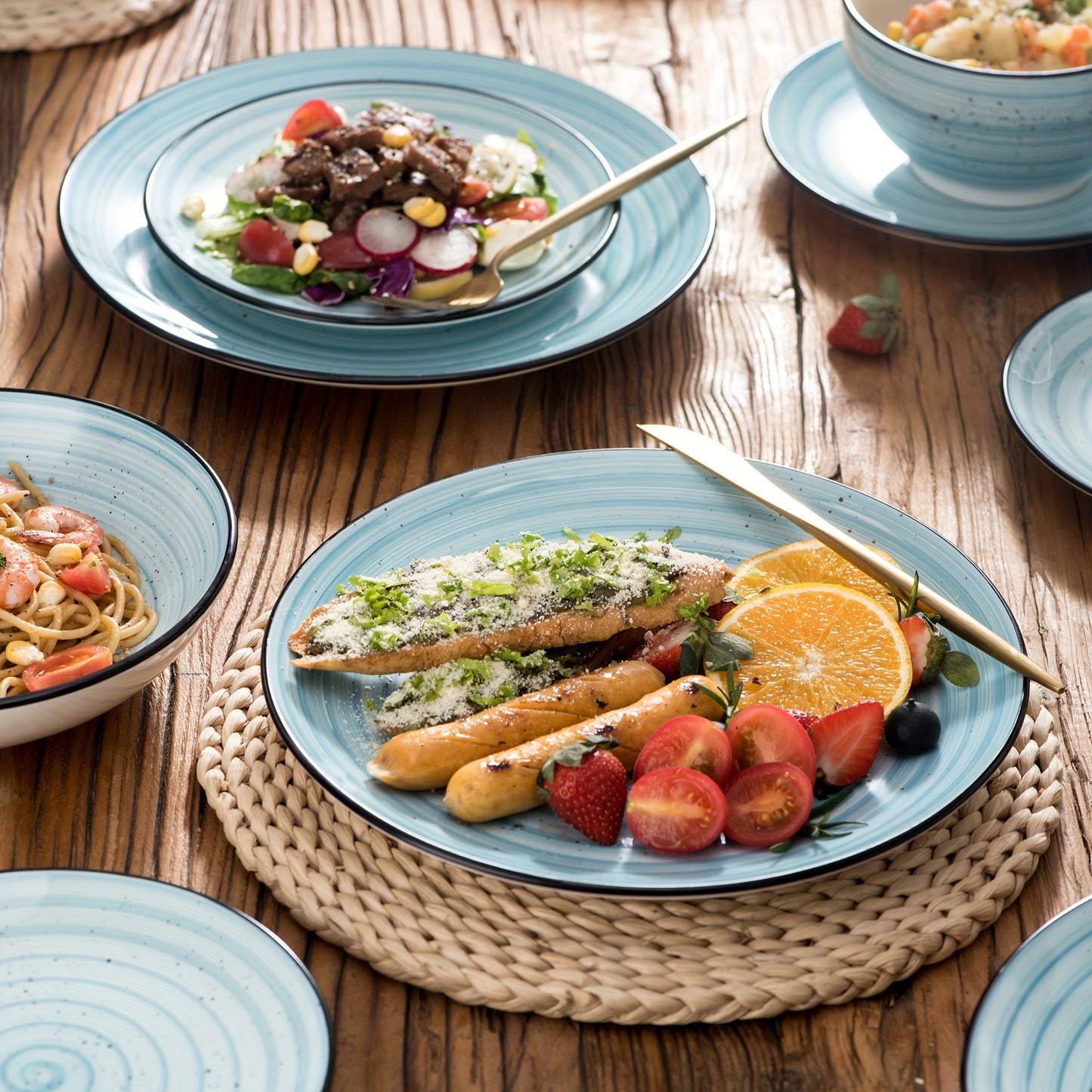 24pcs Ceramic Dinnerware Set