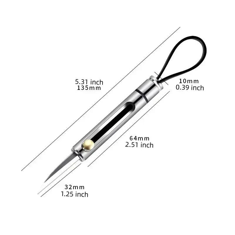 Stainless Steel Keychain Knife