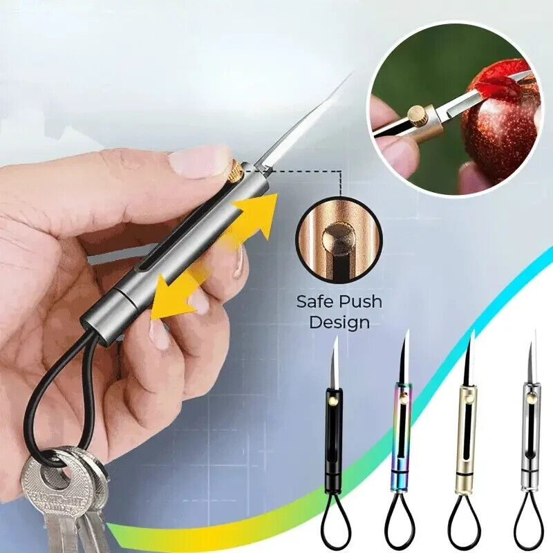 Stainless Steel Keychain Knife