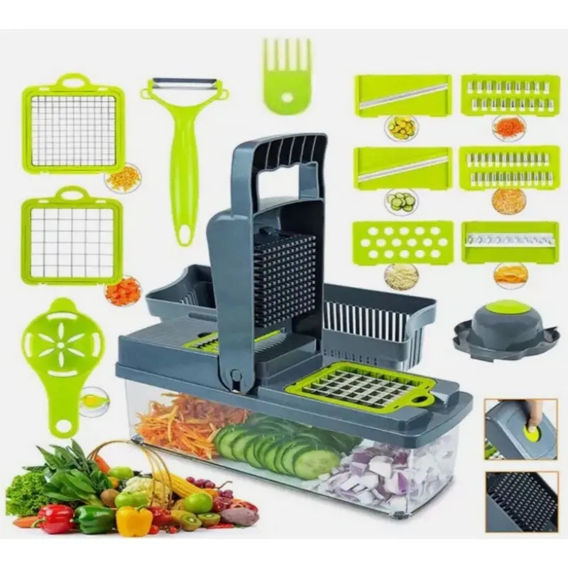 15-in-1 Fruit & Vegetable Food Chopper