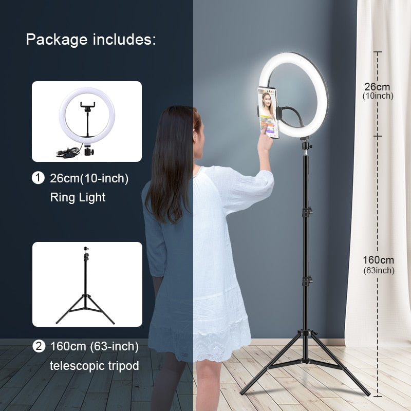 Ring Light w/ Optional Accessories