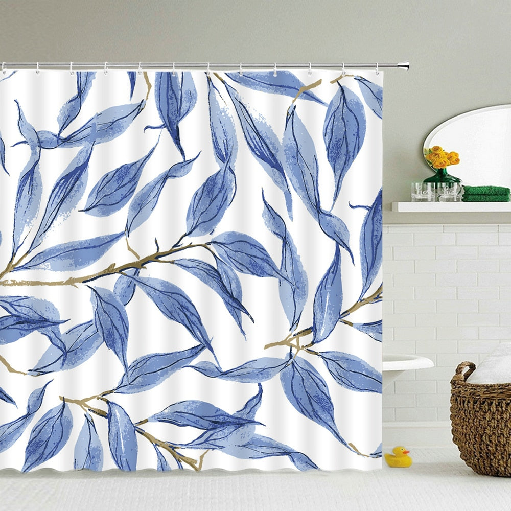 Waterproof Fabric Shower Curtains