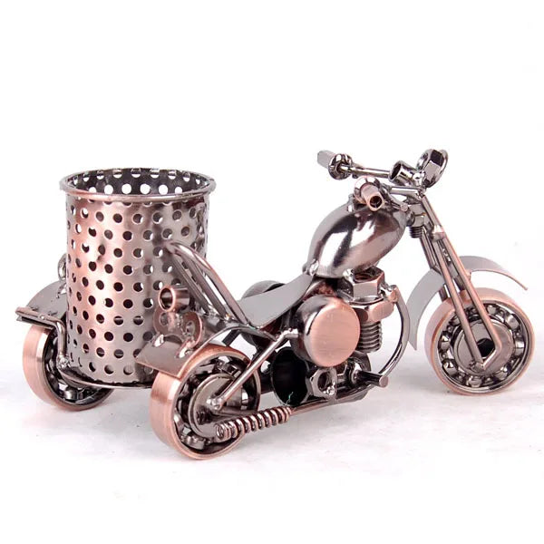 Creative Motorcycle Pen-Holder