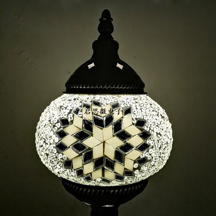 Lámparas artesanales de mosaico (Estilo 2)