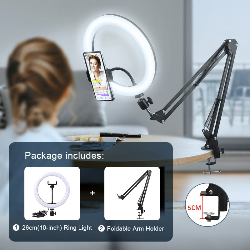 Ring Light w/ Optional Accessories