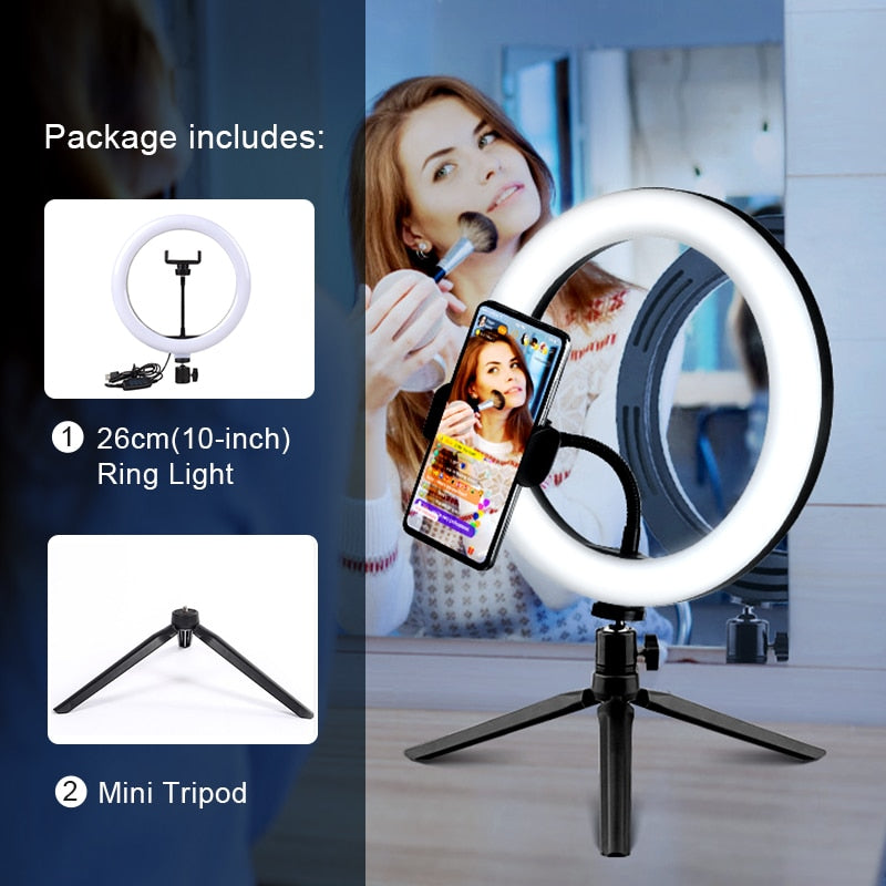 Ring Light w/ Optional Accessories