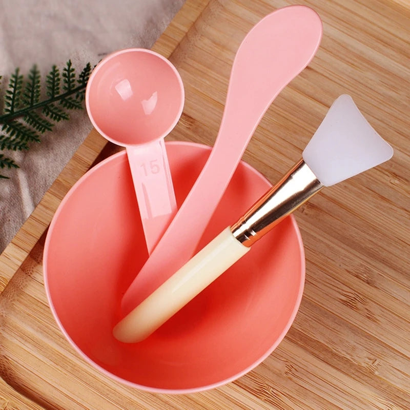 4PCS Silicone Facial Set