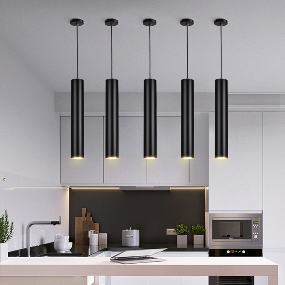 Dimmable LED Long Pendant Light