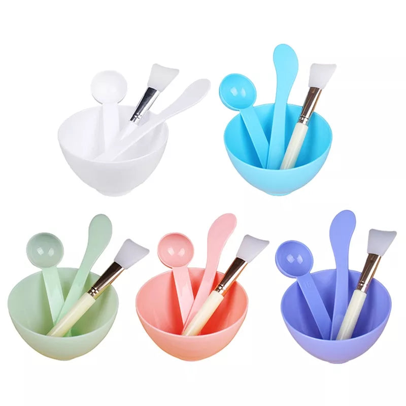 4PCS Silicone Facial Set