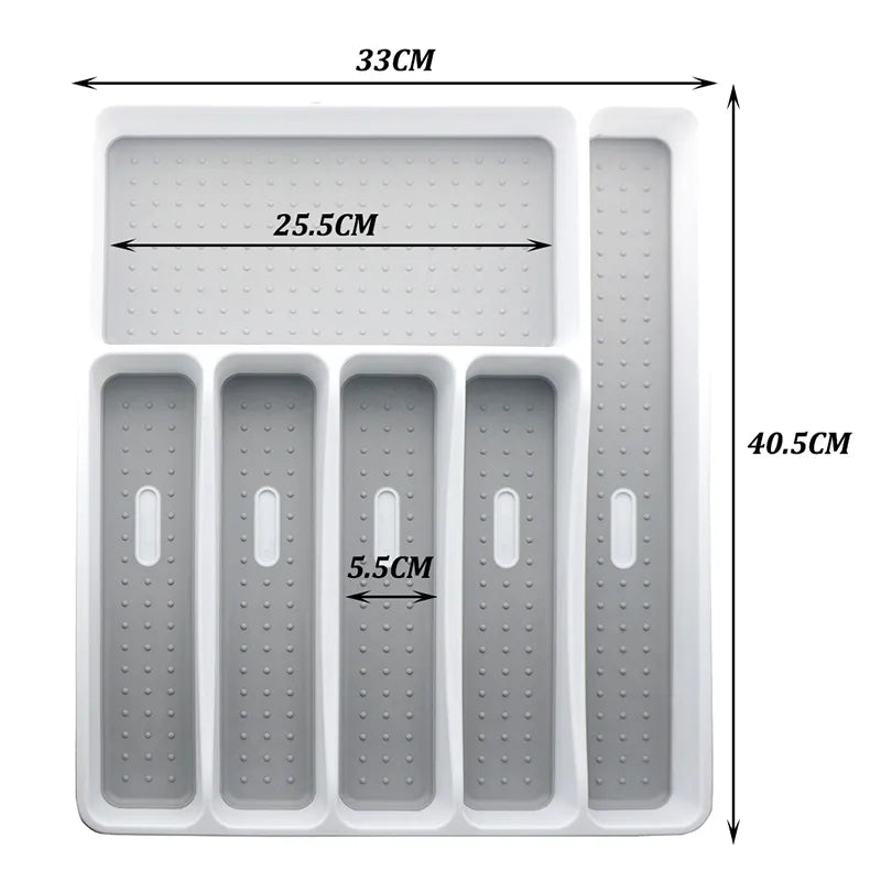 Kitchen Cutlery Storage Tray