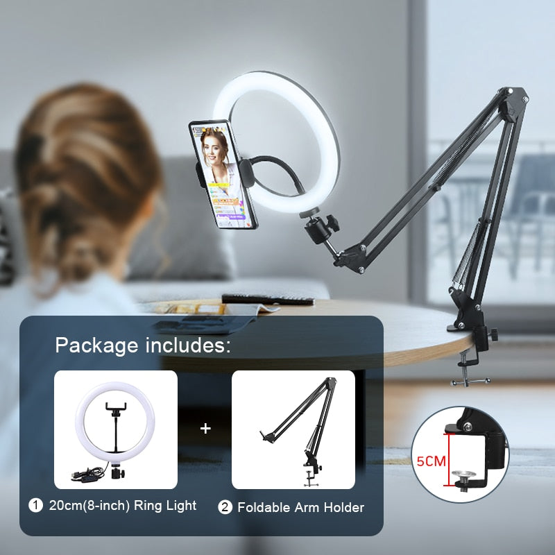 Ring Light w/ Optional Accessories