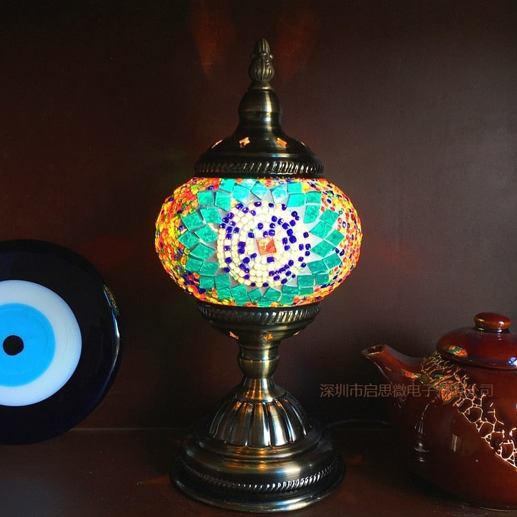 Lámparas artesanales de mosaico (Estilo 2)