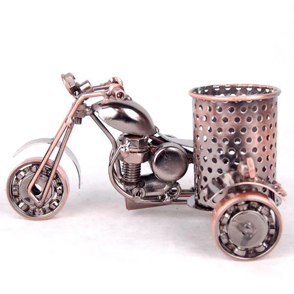 Creative Motorcycle Pen-Holder