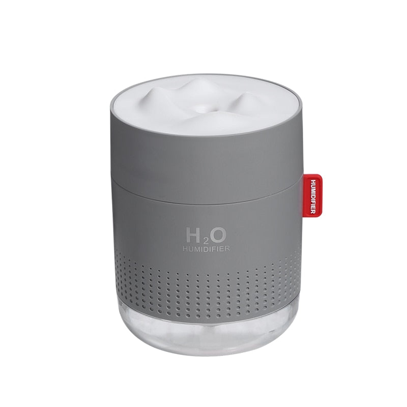 Large Capacity (17.5 fl oz) Ultrasonic Air Humidifier w/ Lamp