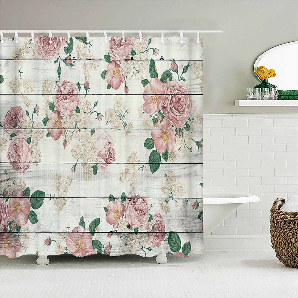 Waterproof Fabric Shower Curtains
