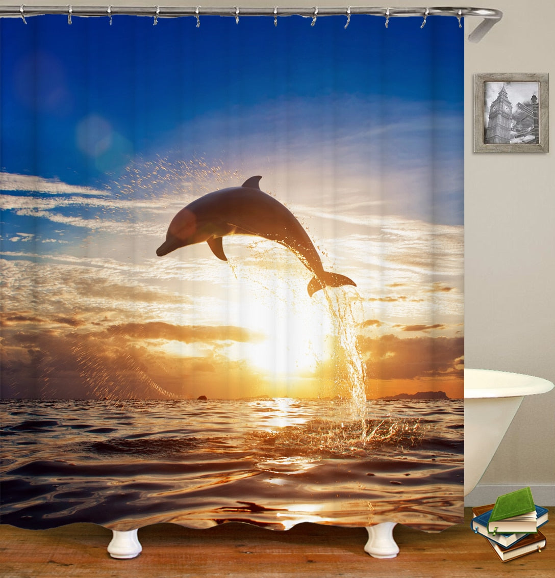 Beach Scenery Shower Curtains