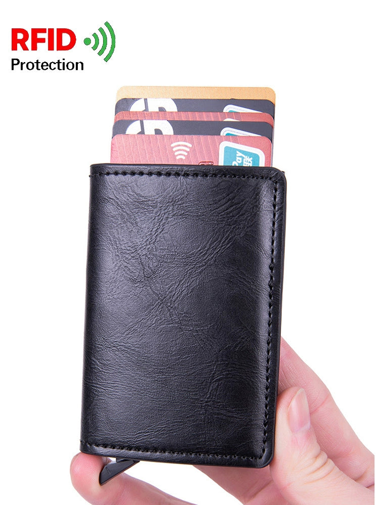 Anti-Theft RFID Automatic Card Holder