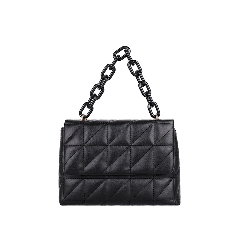 Diamond Plaid Tote Bag