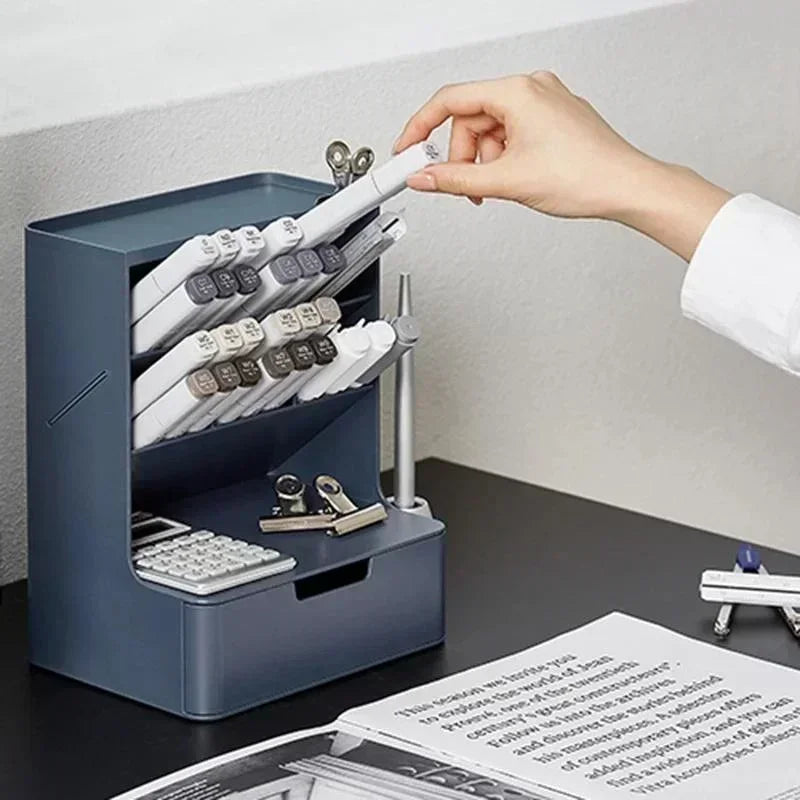 Multifunctional Pen Holder & Desk Organizer