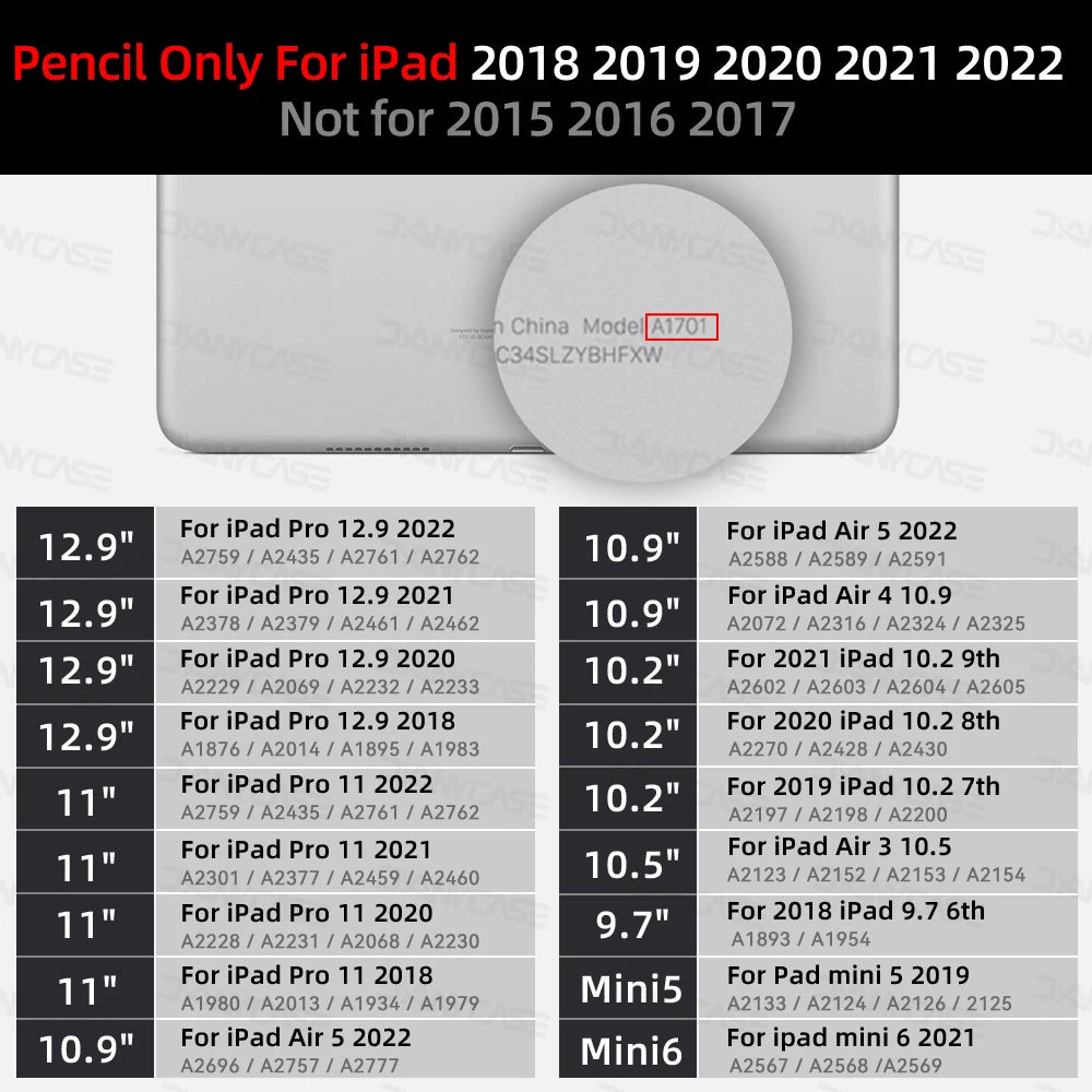 Stylus for iPad with Palm Rejection Tilt