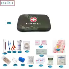 101Pcs Portable First Aid Kit