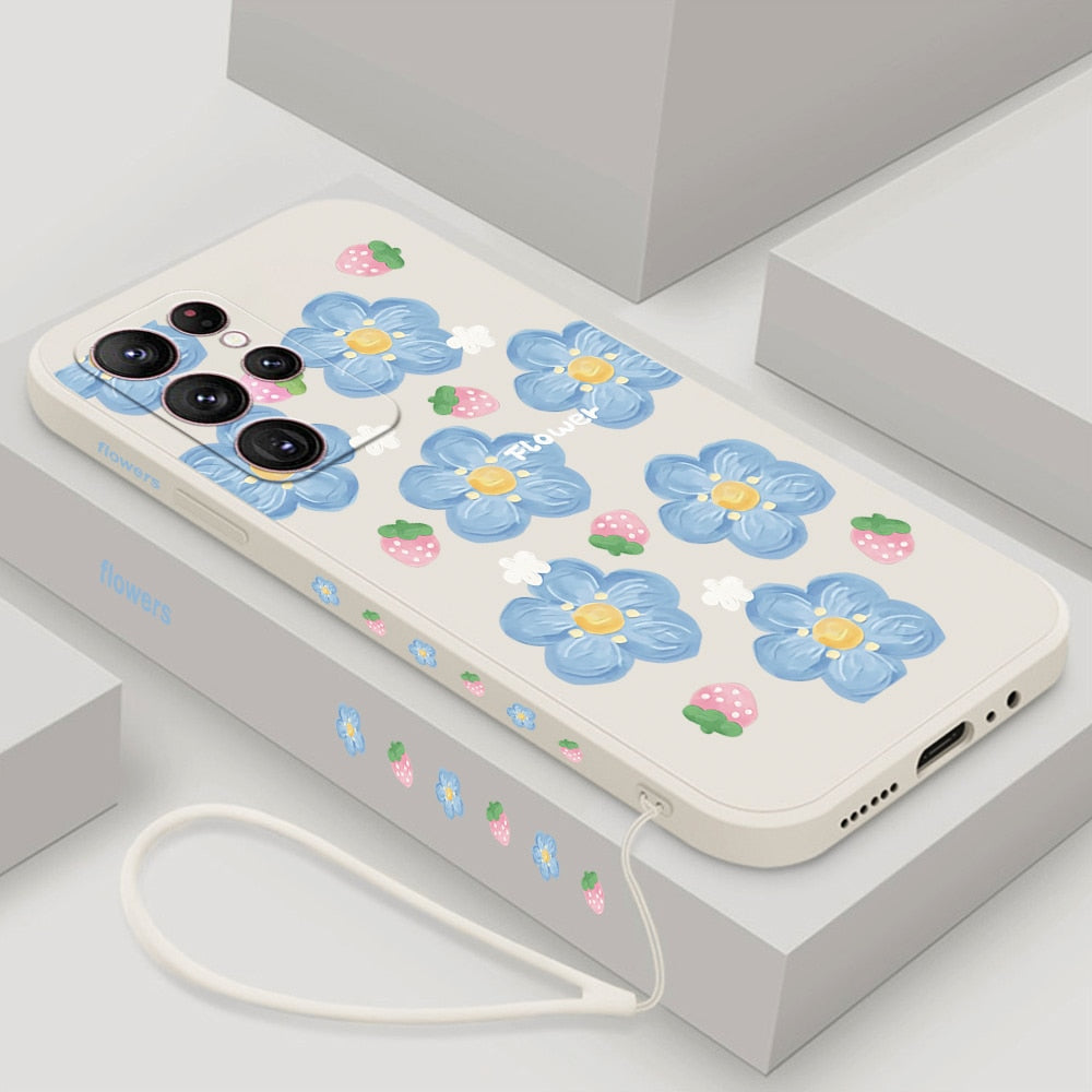 Butterfly Flower Case