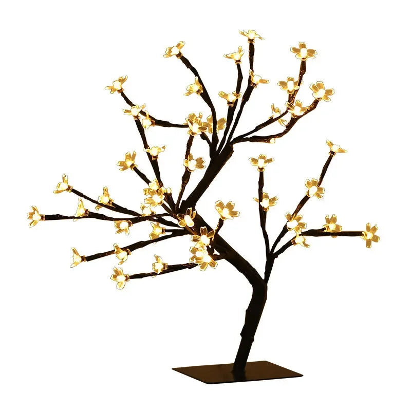 Luz LED para árbol de cerezo artificial