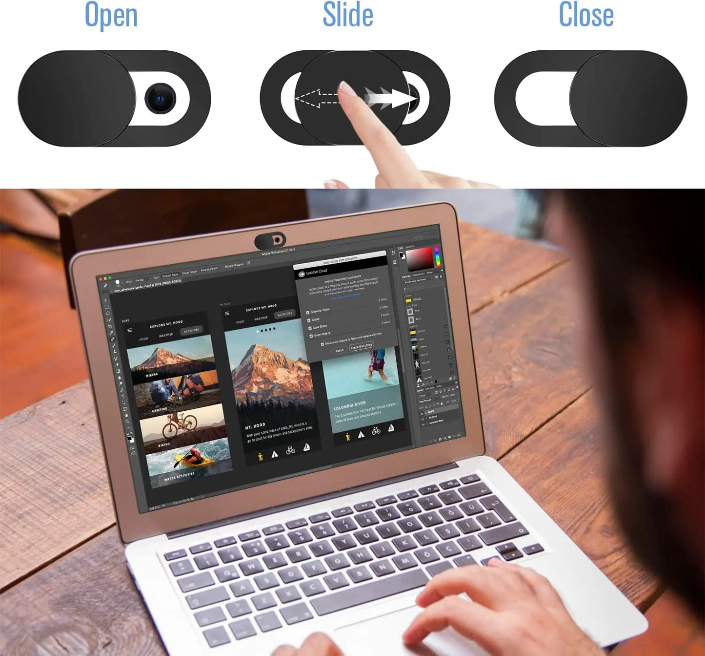 Webcam Privacy Cover