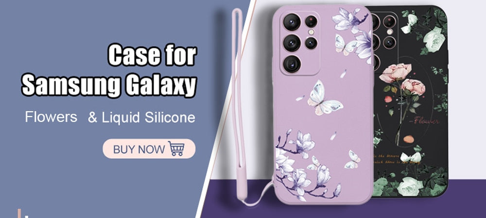 Butterfly Flower Case