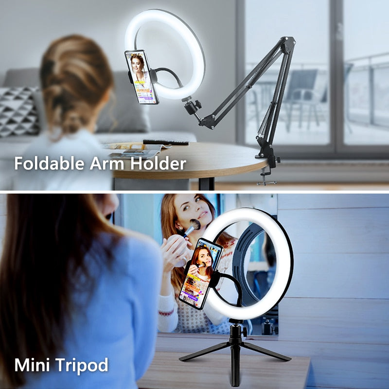 Ring Light w/ Optional Accessories
