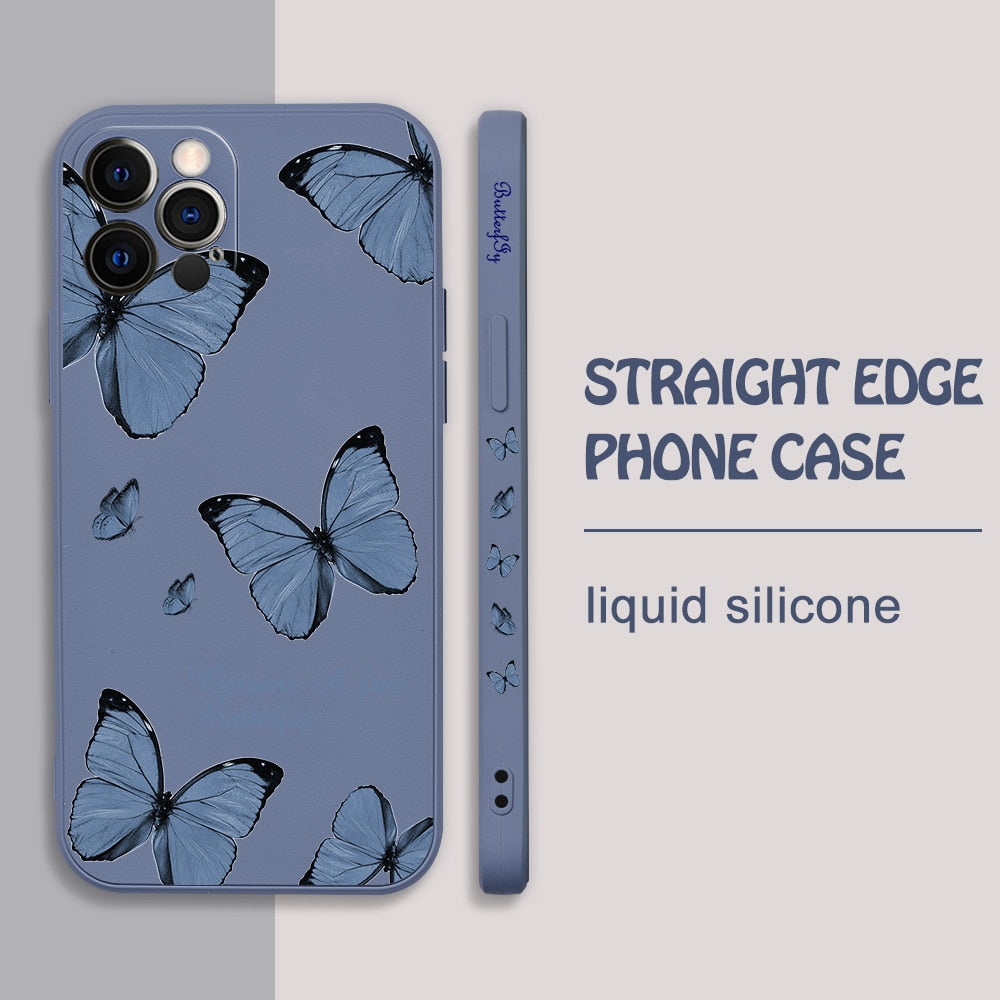 Butterfly Flower Case