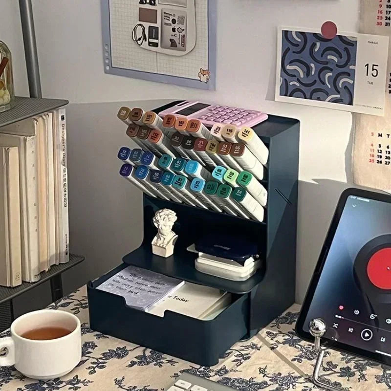 Multifunctional Pen Holder & Desk Organizer