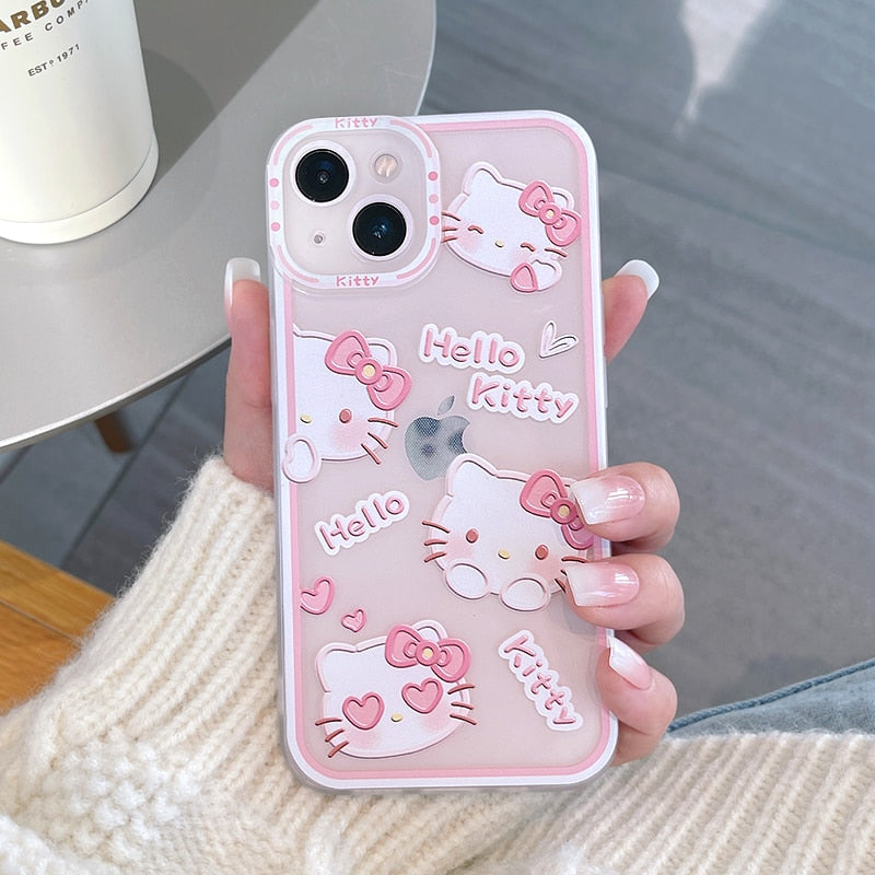 Hello Kitty Transparent Case
