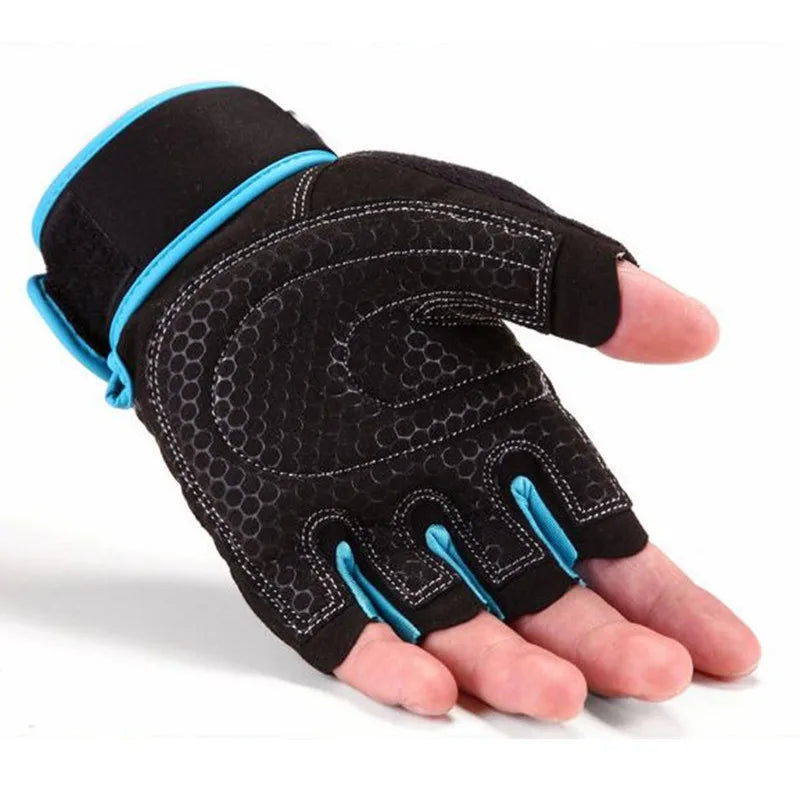 Fitness Gloves - Breathable, Non-slip Long Wrist Wrap