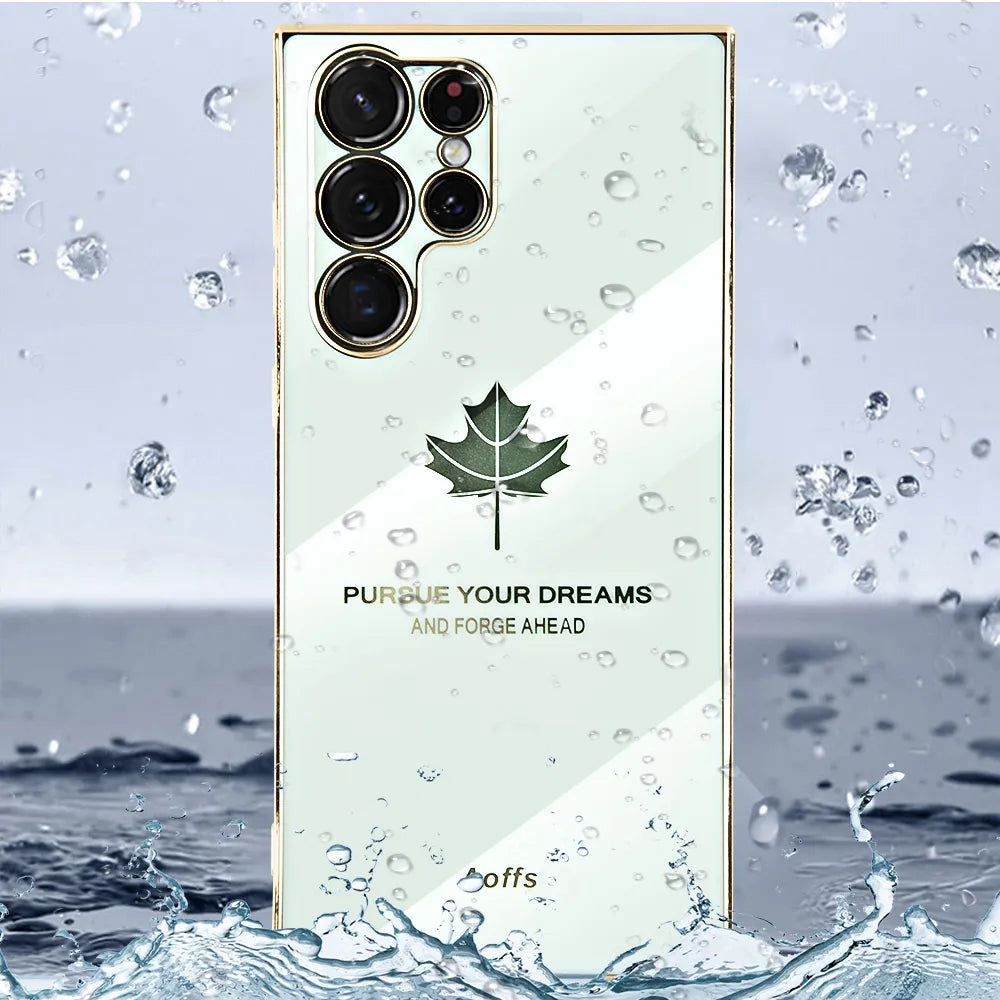 Electroplated Maple Leaf
