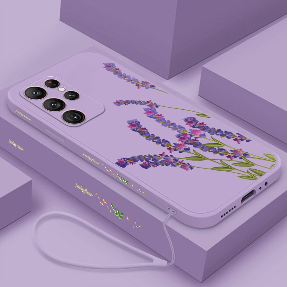 Butterfly Flower Case