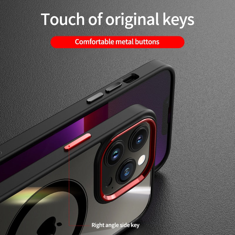 Funda para teléfono Magsafe Clear HD