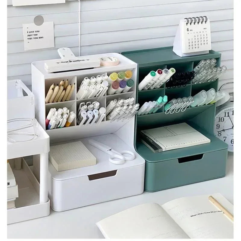 Multifunctional Pen Holder & Desk Organizer