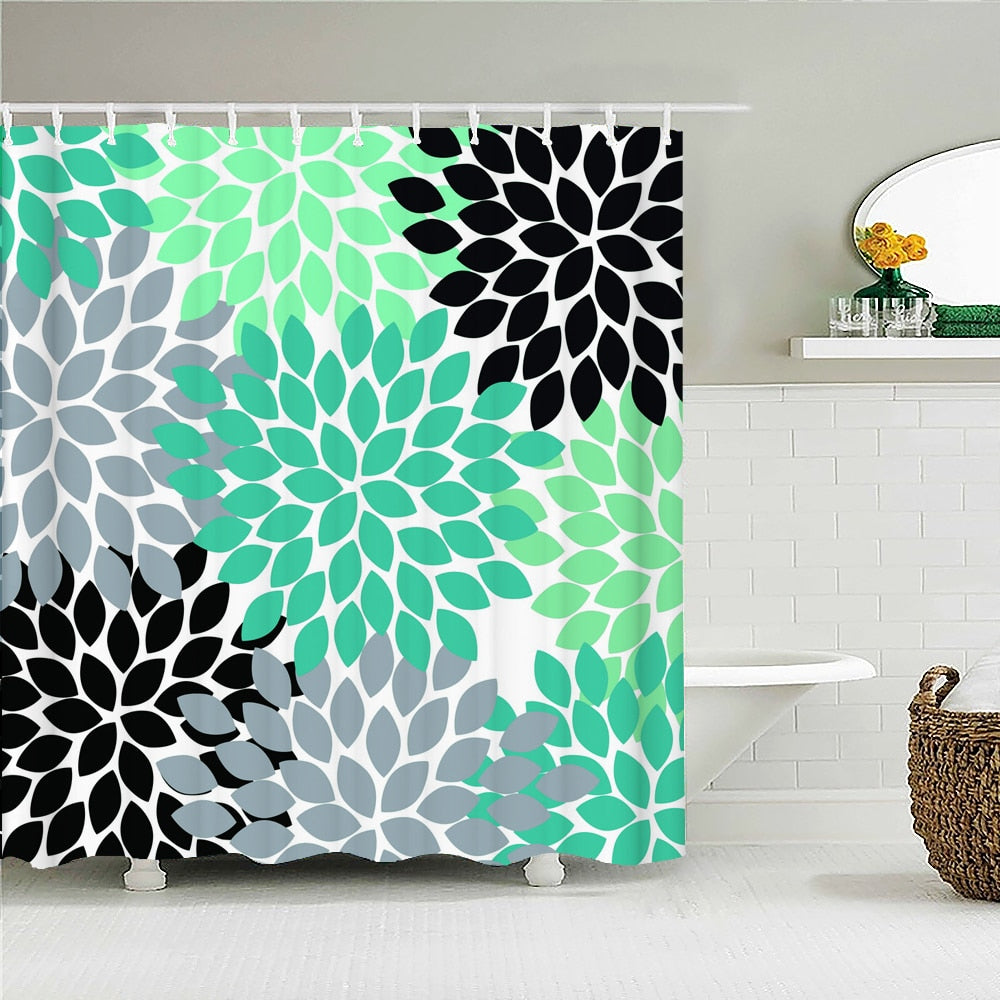 Waterproof Fabric Shower Curtains