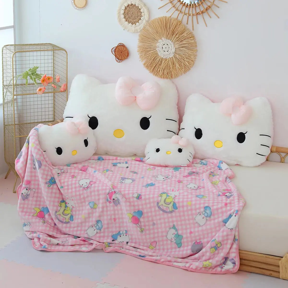 Plush Head & Head/Blanket Sets
