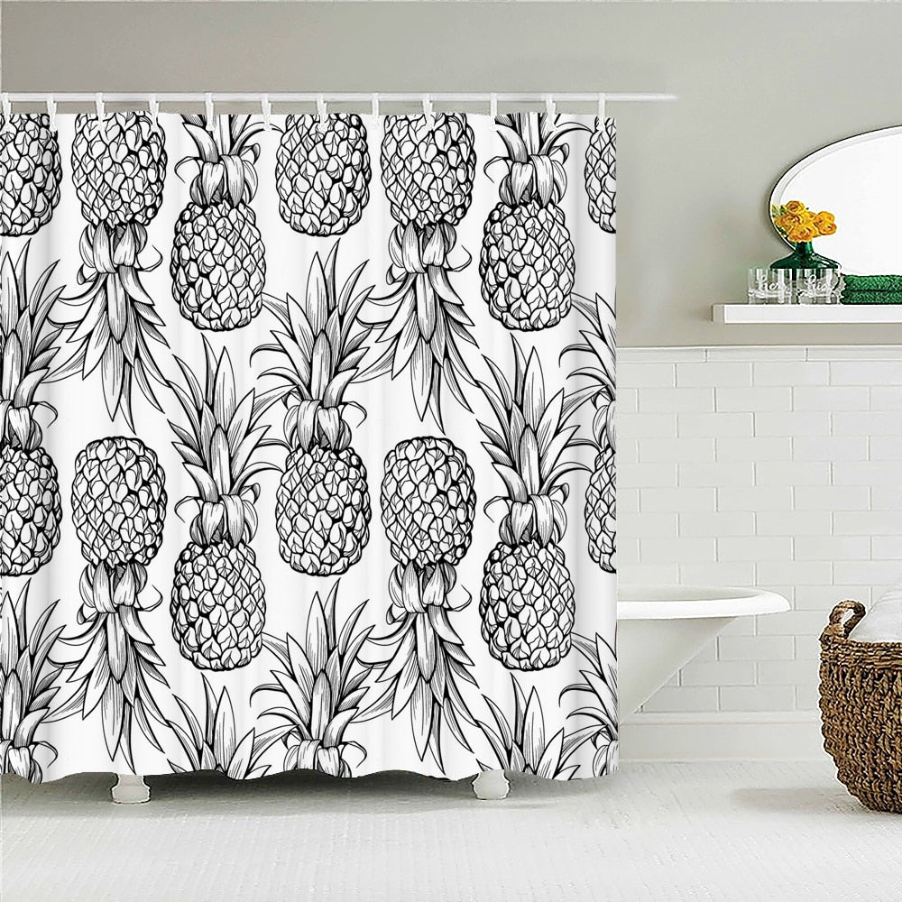 Waterproof Fabric Shower Curtains