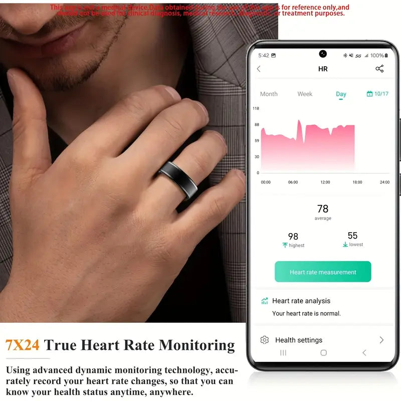 Smart Ring Health Tracker