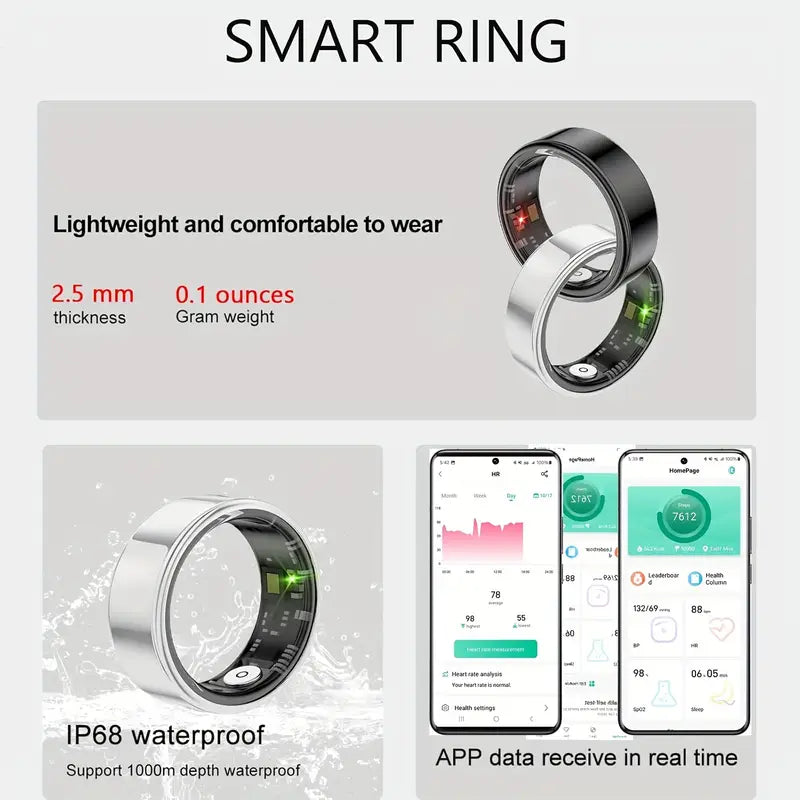 Smart Ring Health Tracker