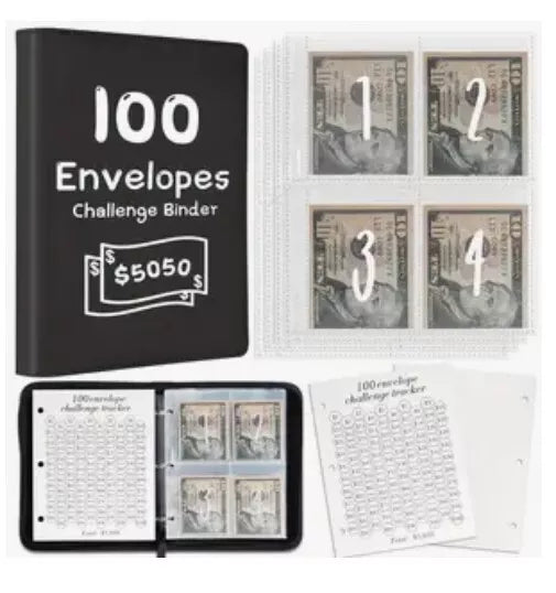 Envelope Cash Stuffing Challenges Variety Sets