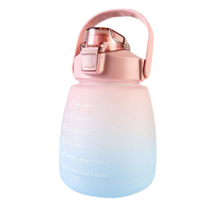40oz Water Bottle w/ Reusable Straw