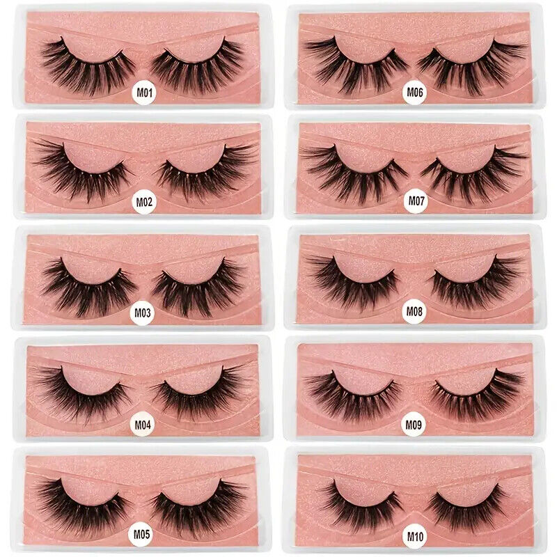 Mixed Sets of False Lashes [Set of 10]