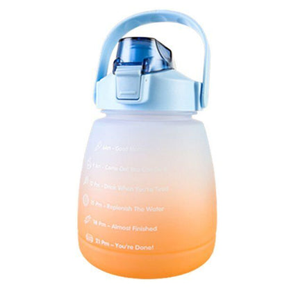 40oz Water Bottle w/ Reusable Straw