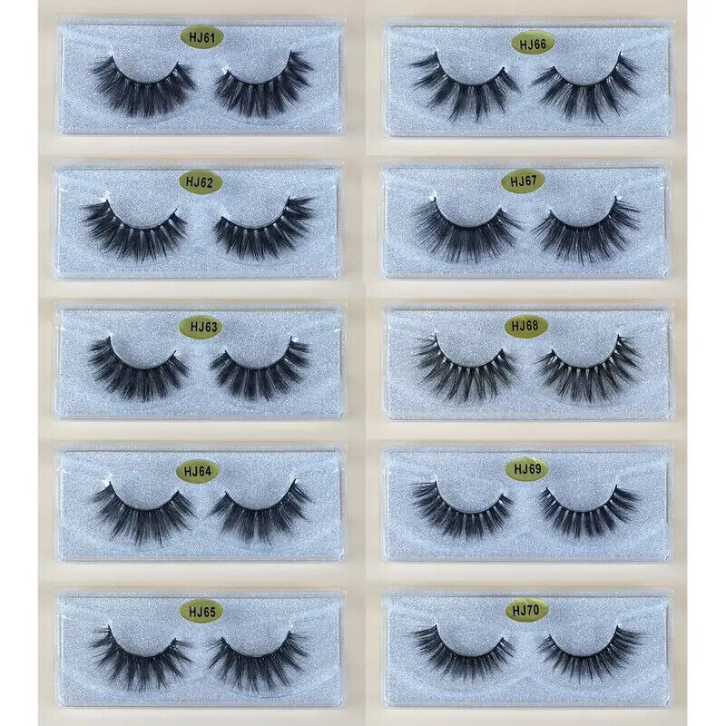 Mixed Sets of False Lashes [Set of 10]