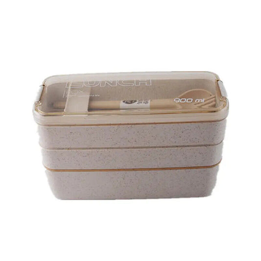 Caja Bento de tres niveles