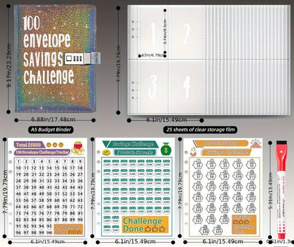 Envelope Cash Stuffing Challenges Variety Sets